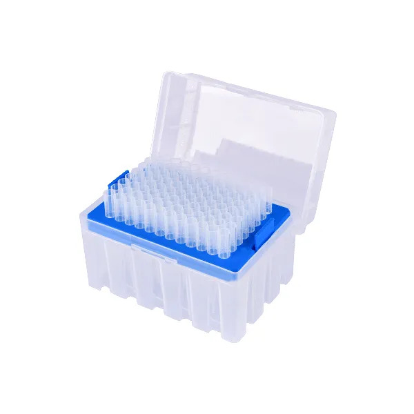 Наконечники для піпеточного дозатора з фільтром в штативі 1-100 мкл